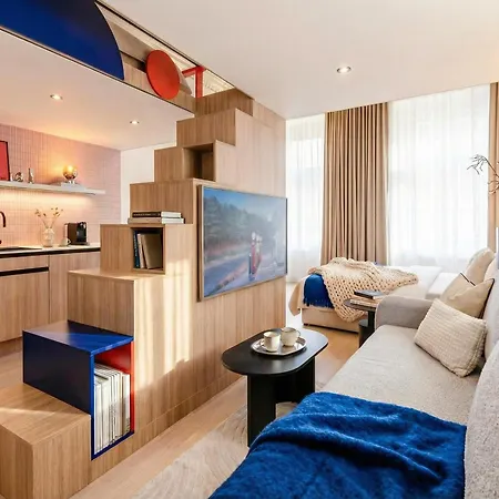 شقة Turnkey I Wenceslas Square Premium براغ
