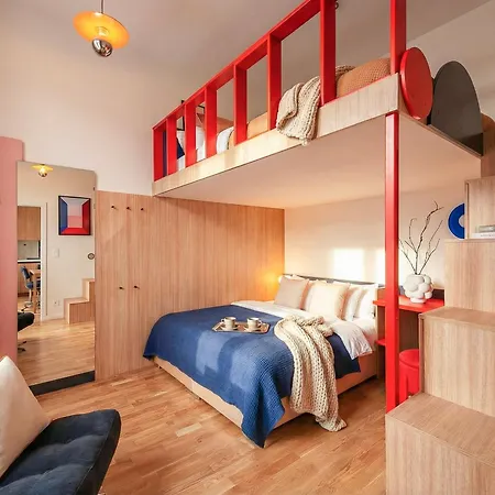 Turnkey I Wenceslas Square Premium شقة *